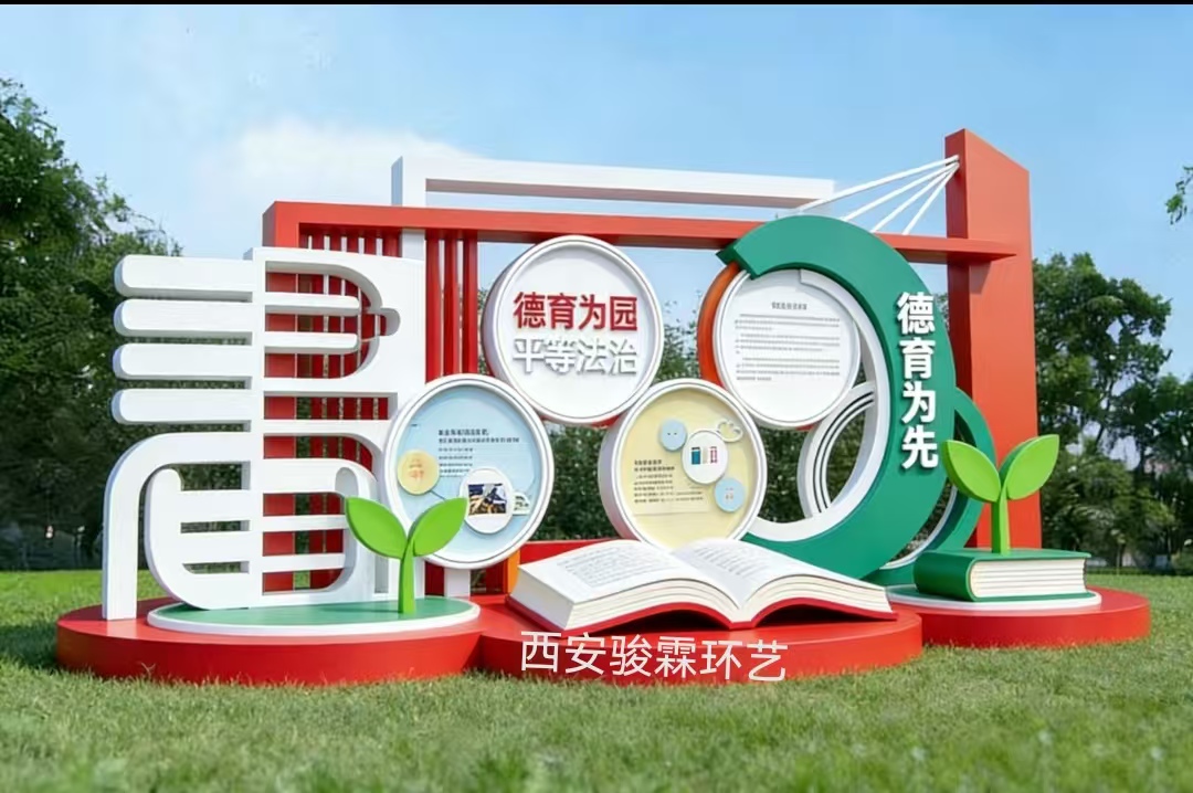 文化铸魂，标识传情 —— 西安骏霖环艺赋能校园文化标识系统升级